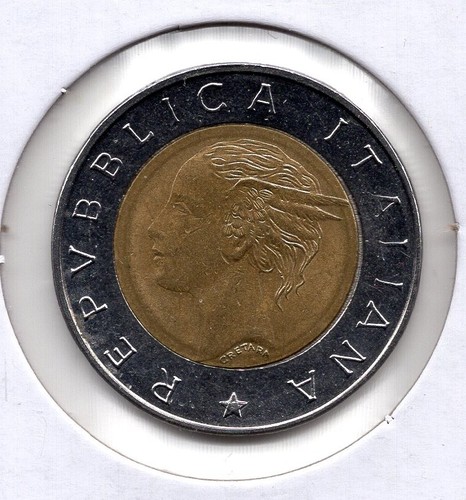 1992 italy 500 lire - italy,