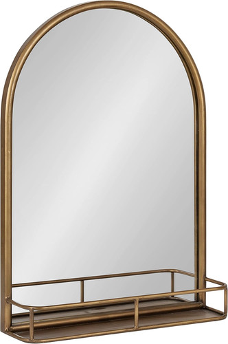 Specchio arco dorato con - ad,