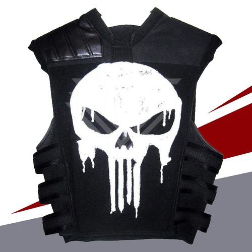 Gilet tattico uomo nero con