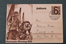 Terzo Reich, cartolina di