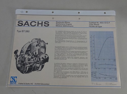 Scheda tecnica sachs motore - sachs,