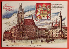 PRAGUE POSTCARD CAPUT KINGDOMS