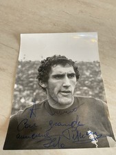 Rarissima foto Torino calcio Patrizio Sala anni 70 originale autografata