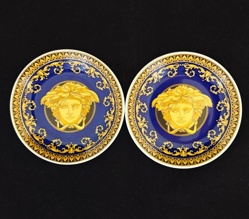 Rosenthal versace medusa blue - medusa,