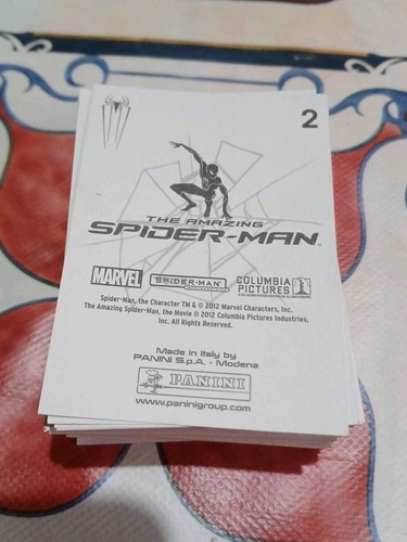 The amazing spider man panini - spider-man,