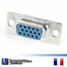 2pcs Connecteur DB15 SUB-D 3