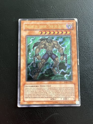 Carta maestro del - gi,