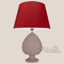 Abatjour Pigna beige opaco