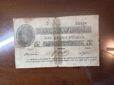 FALSO - 5 LIRE BANCA NAZIONALE NEL REGNO D' ITALIA