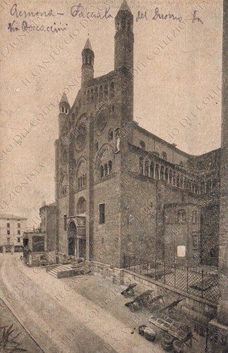 Cremona facciata duomo via - cremona,