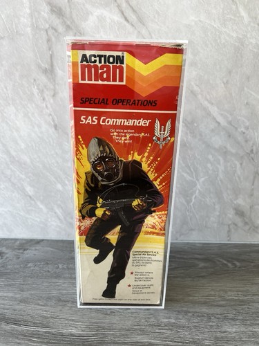 Action man vintage vetrina - action,