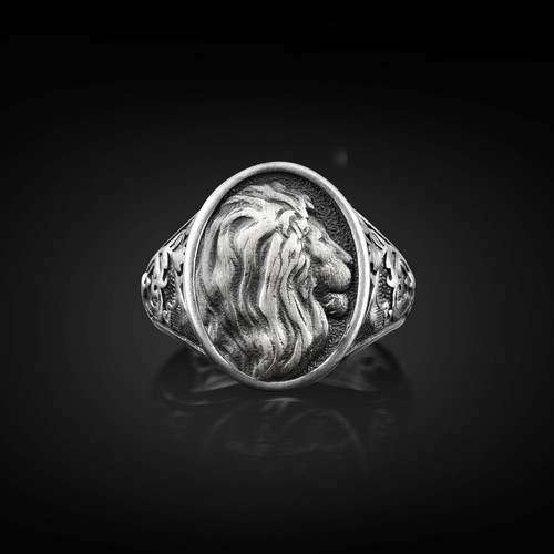 Anello uomo con - da,