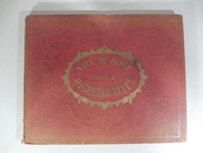 Collection de 26 vues de Paris prises au daguerreotype. Gravures sur acier