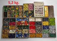 Lotto bottoni vintage 5,2 kg