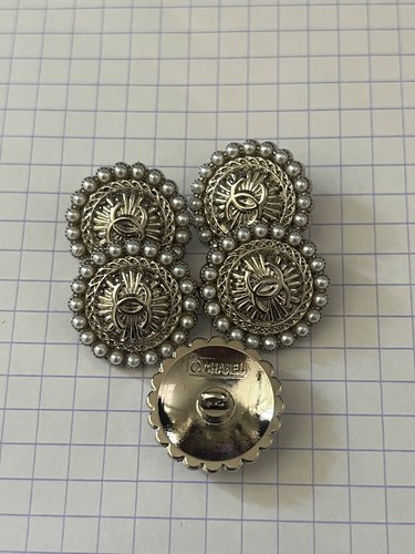 Boutons chanel vintage - 5,