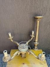 Lampadario in legno foglia