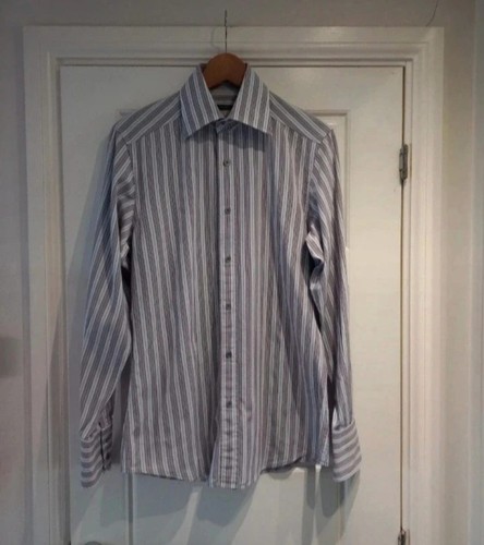Camicia gucci uomo blu rossa - blu,