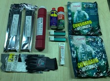 Assortimento Attrezzatura Elettrodi Inox WD-40 Tute Protettive