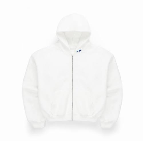 Felpa con cappuccio zip - e,