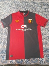 STUPENDA MAGLIA SHIRT FOOTBALL MATCH WORN CALCIO GENOA PRIMAVERA N°6. CASTORE L