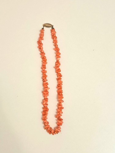 Collana corallo rosa salmone