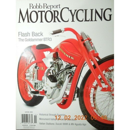 Motorcycling robb report - robb,