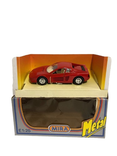 Mira metal red ferrari testa - metal,