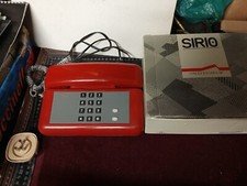 TELEFONO SIRIO ROSSO SIP TELECOM  RARITA'!!!