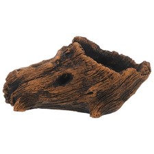  Ceppo di legno, fioriere in cemento, contenitori per piante grasse, bonsai