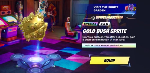 Gold bush sprite livello - i, 5