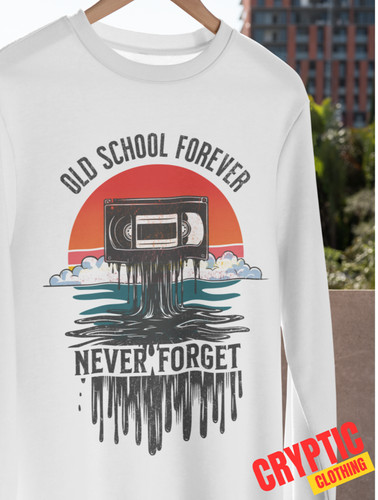 Shirt old school forever - school,