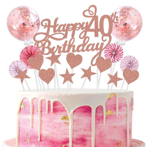 Cake topper decorazioni per - 40,