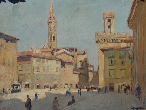 Lucien jonas firenze olio su - lucien, jonas,