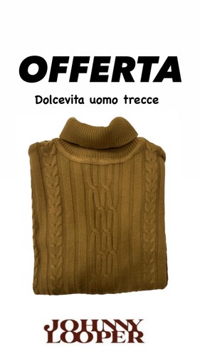 Maglione dolcevita uomo - maglione,