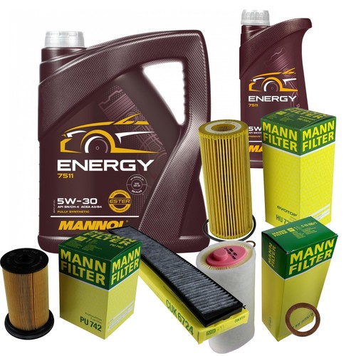 Mann controllo set - set, mannol