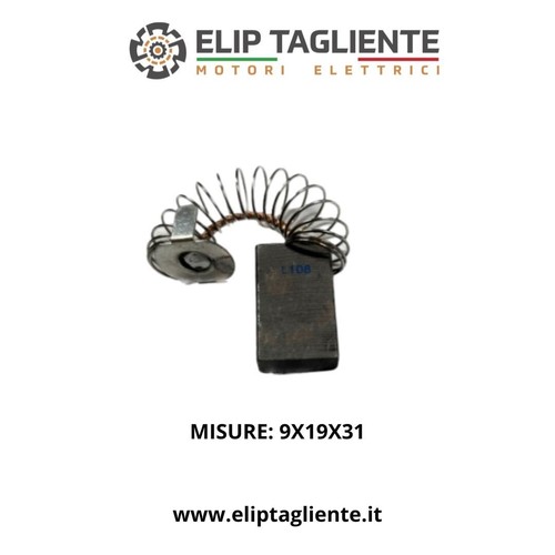 Spazzole carboncini 9x19x31 - carboncini,