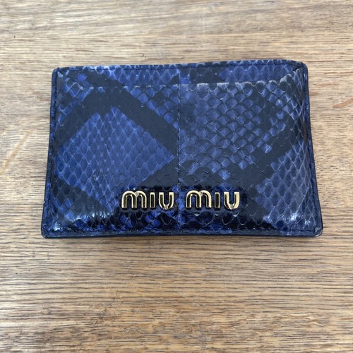 Porta carte miu - miu, in