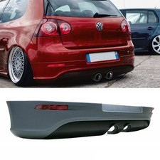Paraurti posteriore 3 pezzi su R32 conversione attacco posteriore duplex per VW Golf 5 GTI TDI TSI R GT