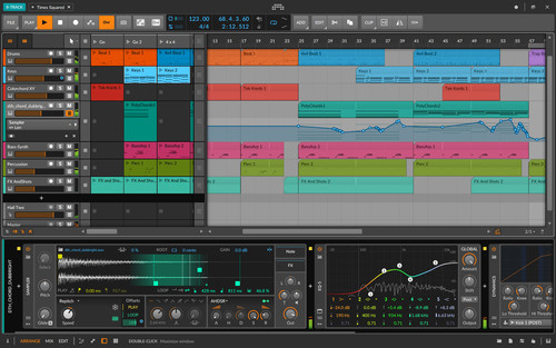 Bitwig studio track - studio, daw
