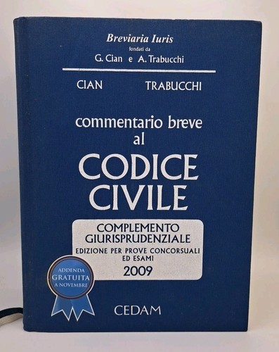 Commentario breve codice - commentario, al