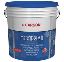 PITTURA PER ESTERNI QUARZO MURALE COLORATA BIANCA PROFESSIONALE DA 14 LT