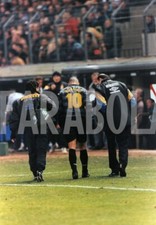 Foto Vintage Inter Ronaldo Coppa Uefa Strasburgo-Inter 25/11/97 stampa 22x15 cm