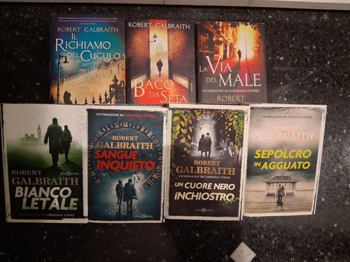 Robert galbraith romanzi - robert,