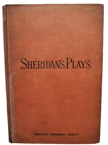 Sheridan the plays richard - plays,