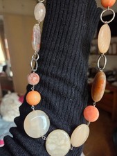 collana lunga donna con pietre