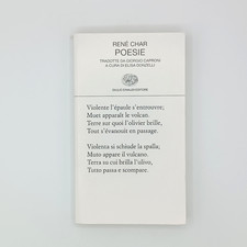 RENÉ CHAR POESIE EINAUDI