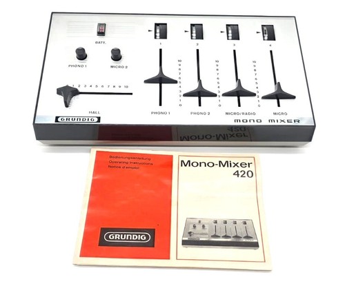 Grundig mixer mono 420 - grundig, vintage