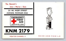 CB QSL/QSO KNM 2179 Jackson MI