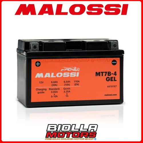Mt7b batteria malossi gel - malossi,