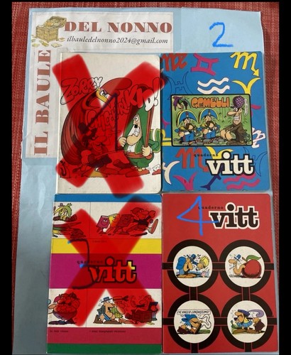 Vari quaderni vitt - vari, "vitt"